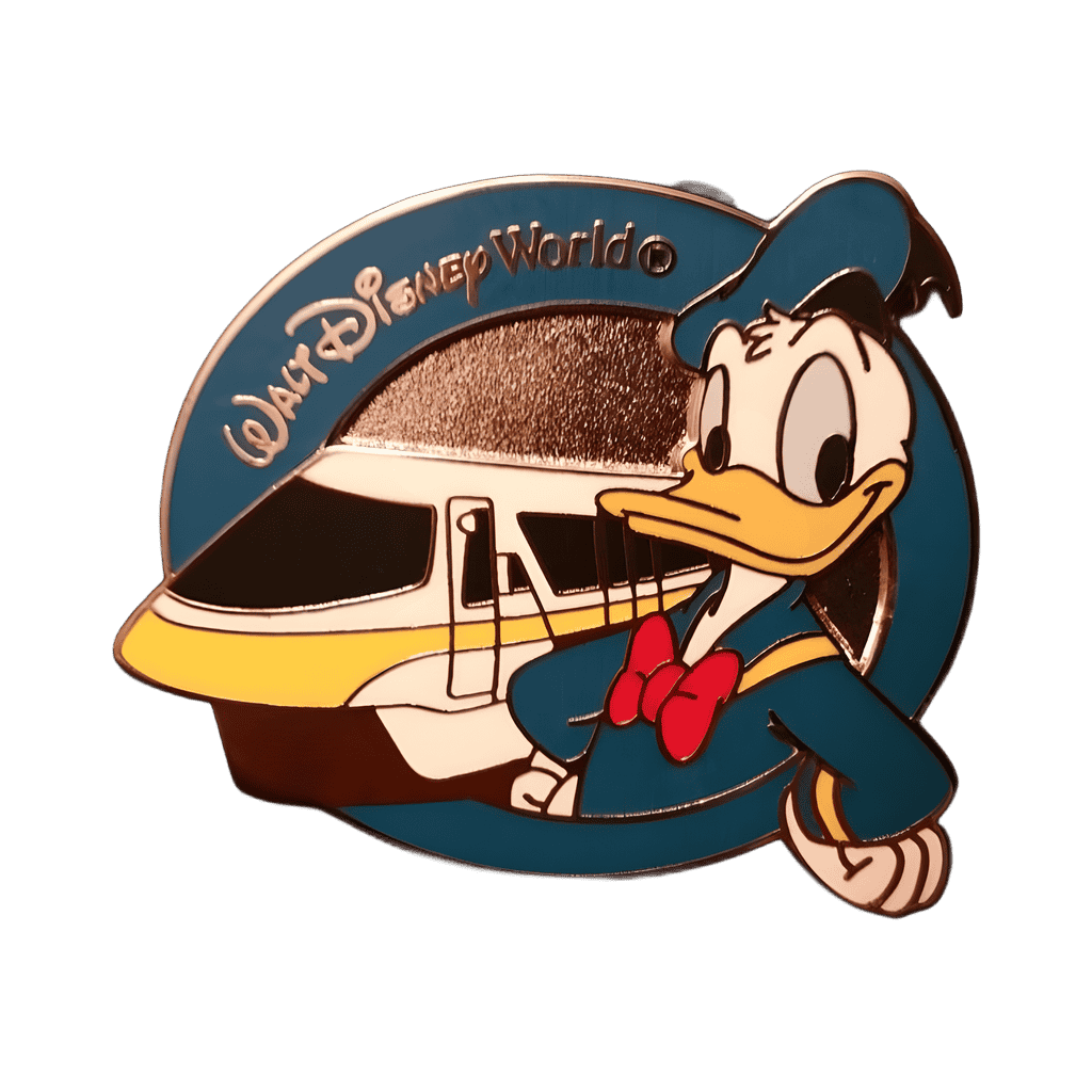 Donald Duck - Monorail Yellow - Chaser Disney pin