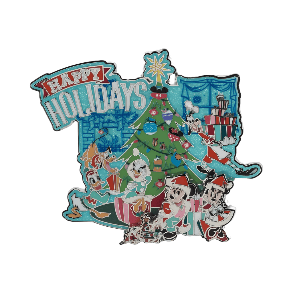 Santa Mickey Mouse and Friends Holiday Jumbo Disney pin