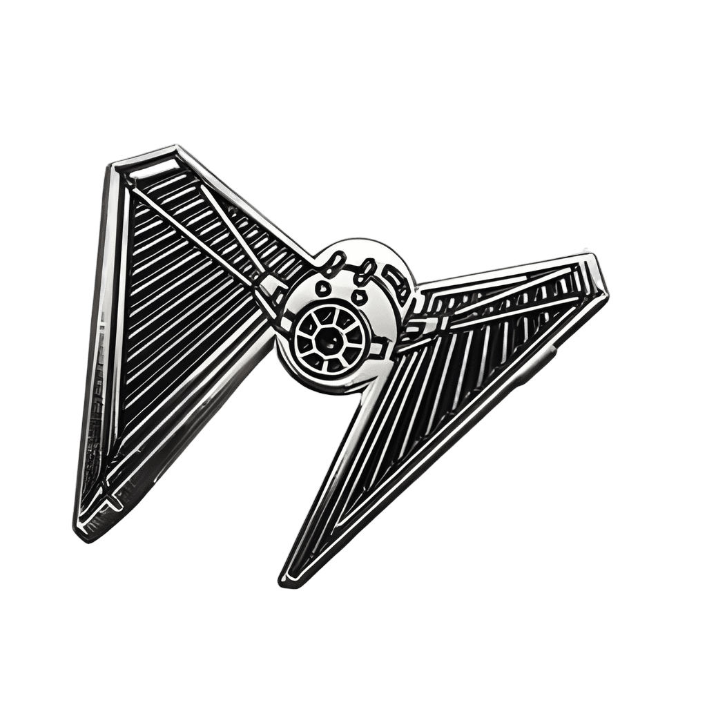TIE Striker Disney pin
