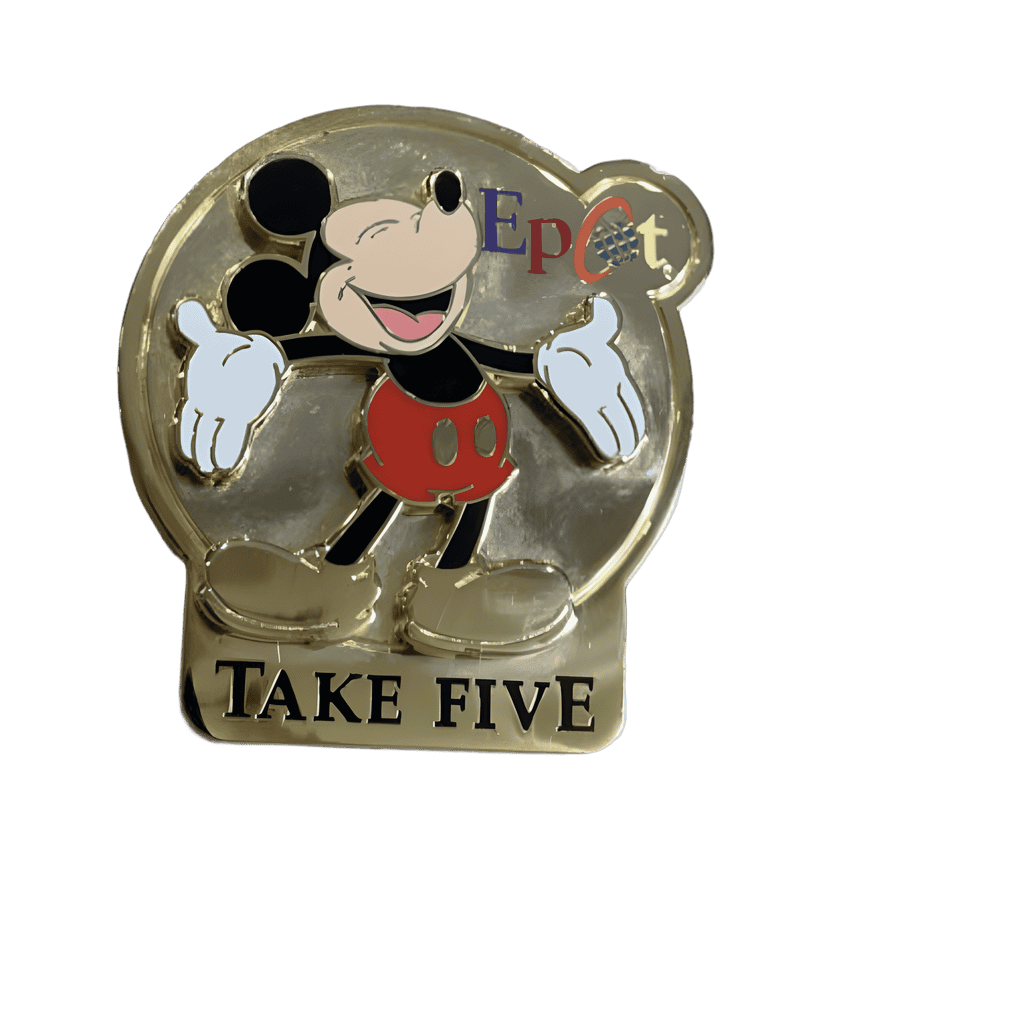 EPCOT Take Five Award Disney pin