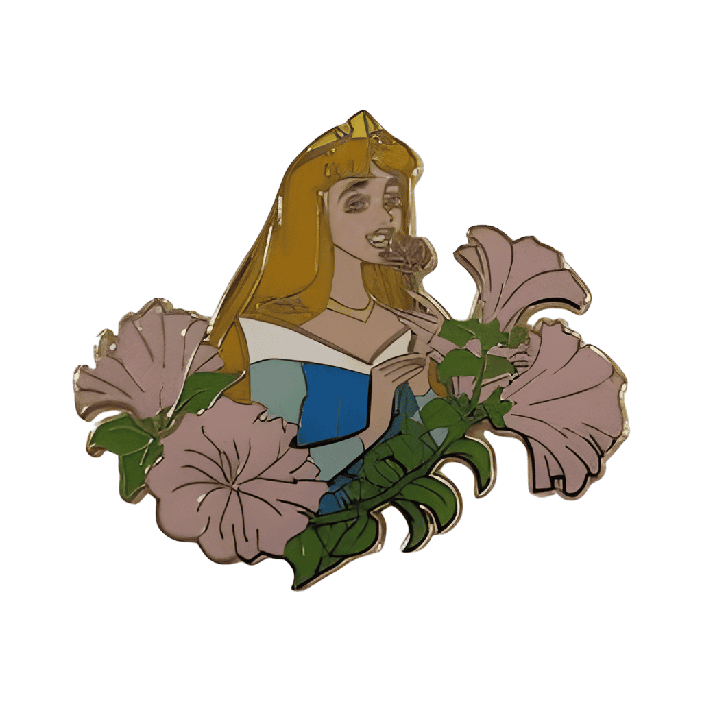 Aurora Among Flowers Disney pin