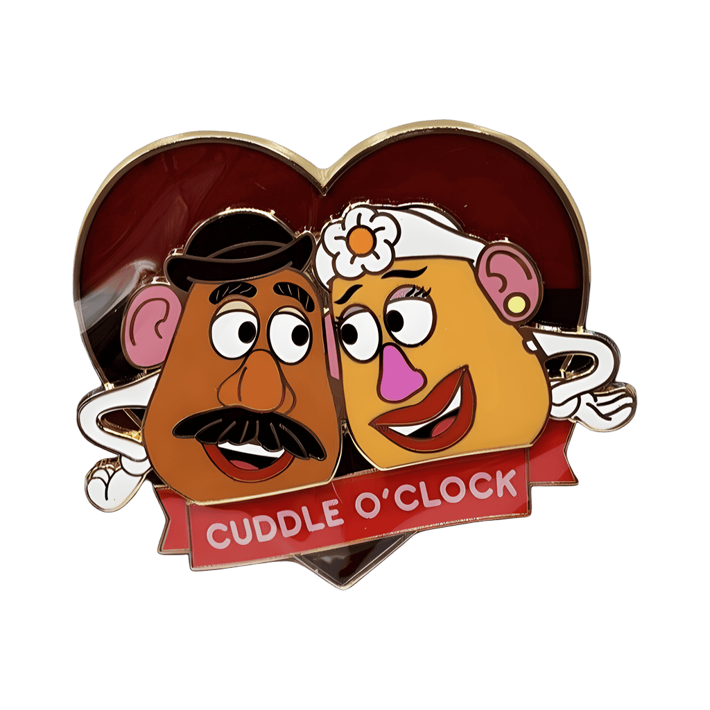 Cuddle O'Clock - Mr. & Mrs. Potato Head Disney pin