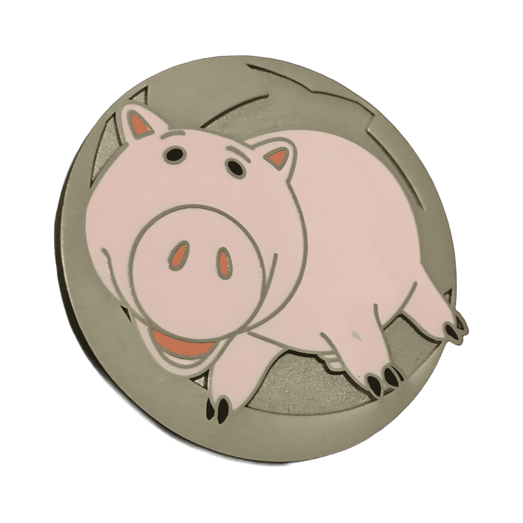 Hamm with Pixar Ball Disney pin