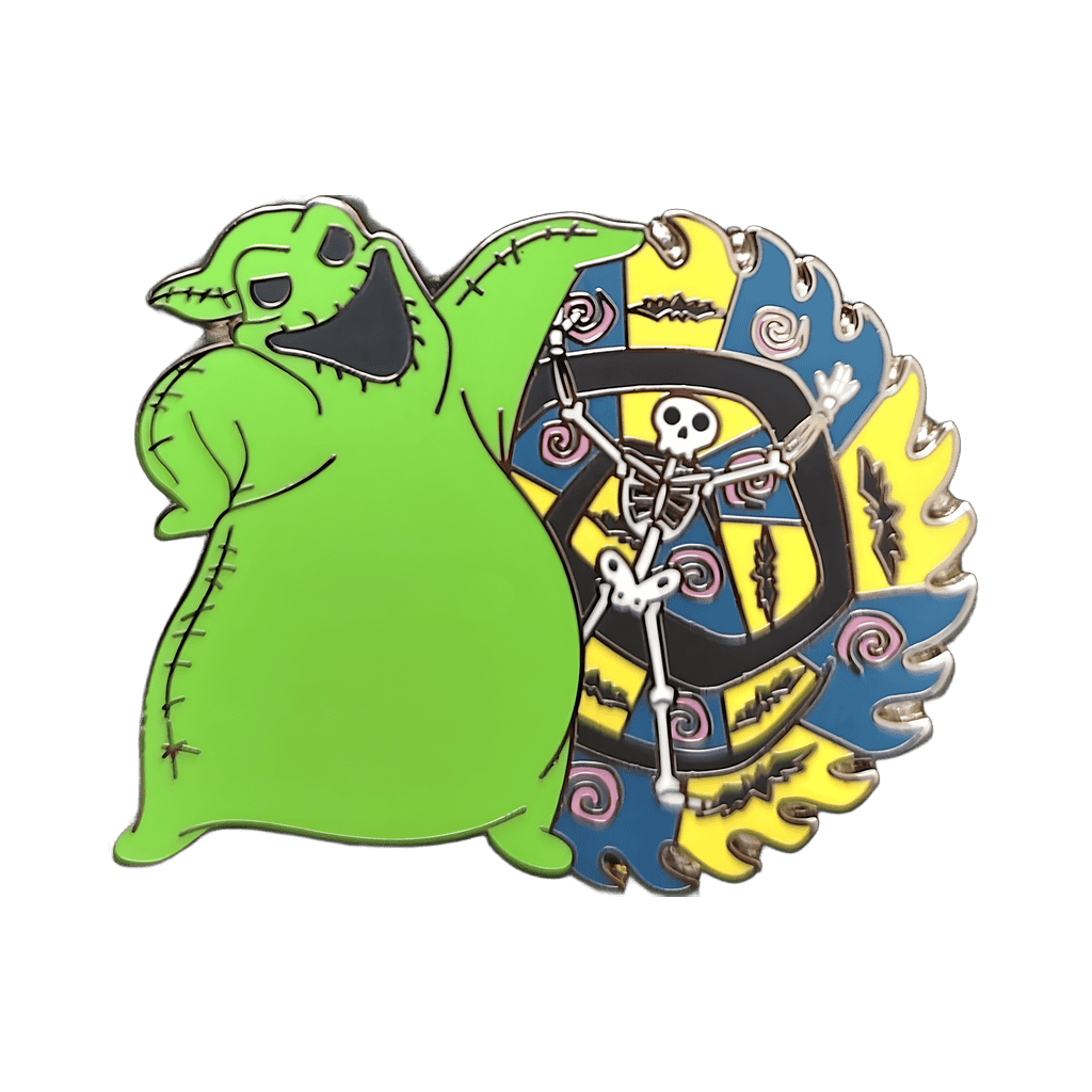 Oogie Boogie Spinning the Fun Wheel Disney pin