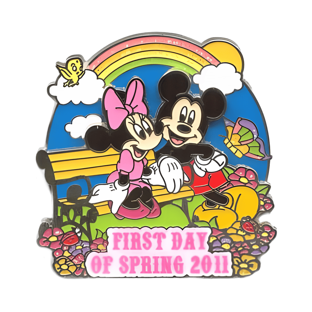 Mickey and Minnie Disney pin