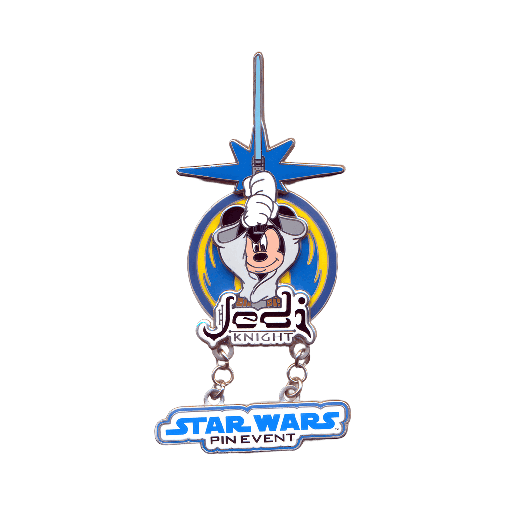 Mickey - Luke Skywalker - Jedi Dangle Disney pin