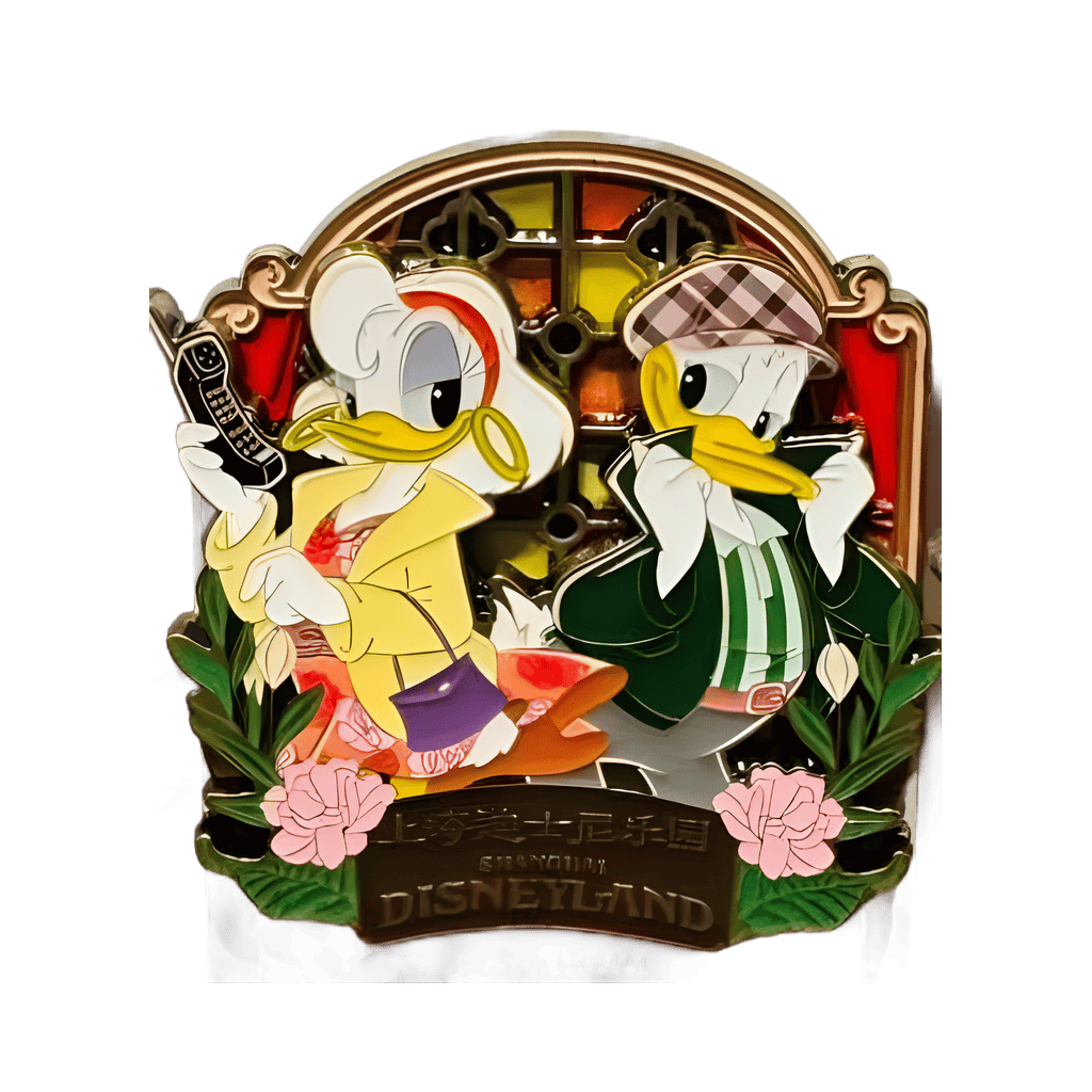 Donald and Daisy Disney pin