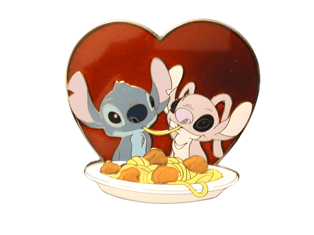 Stitch and Angel Disney pin