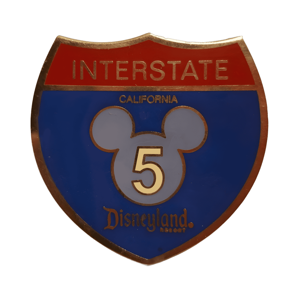 Interstate 5 Disney pin