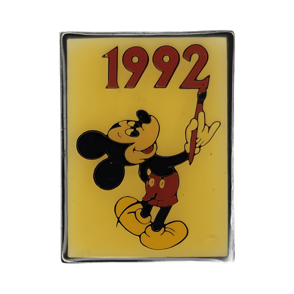 Mickey Painting 1992 Disney pin