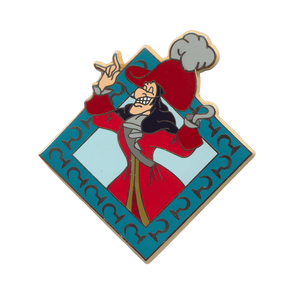 Captain Hook Disney pin