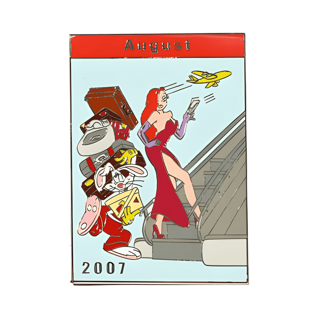 August 2007 - Roger & Jessica Rabbit Disney pin