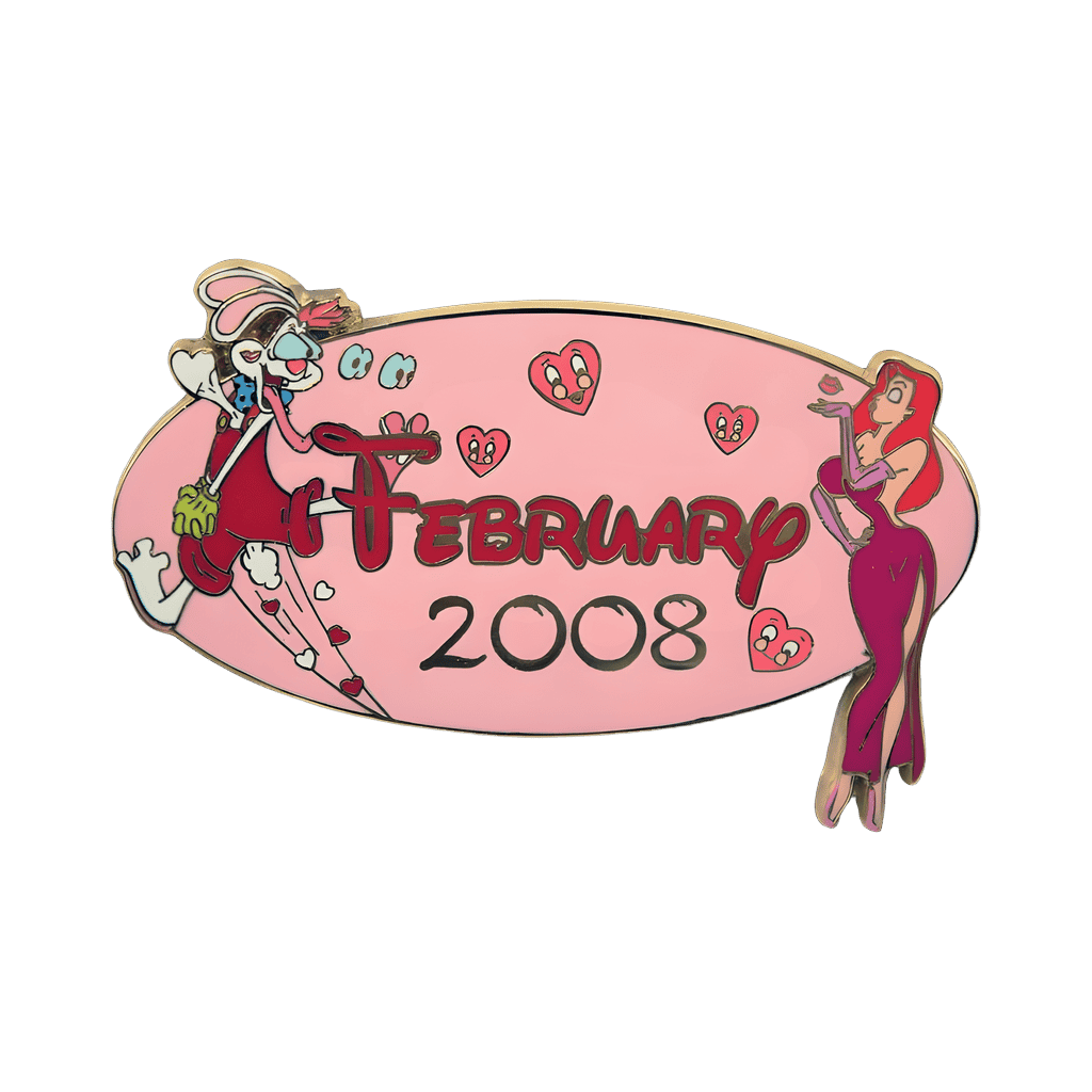 February - Roger & Jessica Rabbit Disney pin
