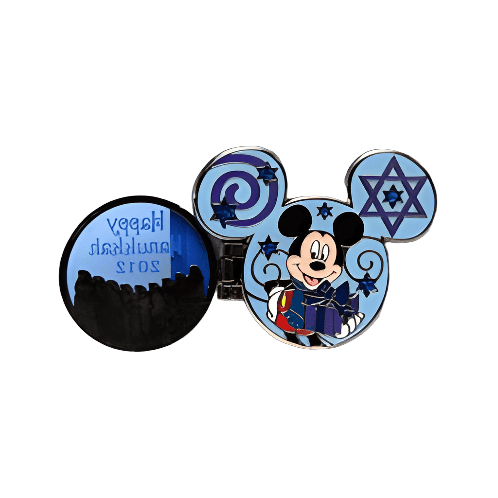 Happy Hanukkah 2012 Disney pin