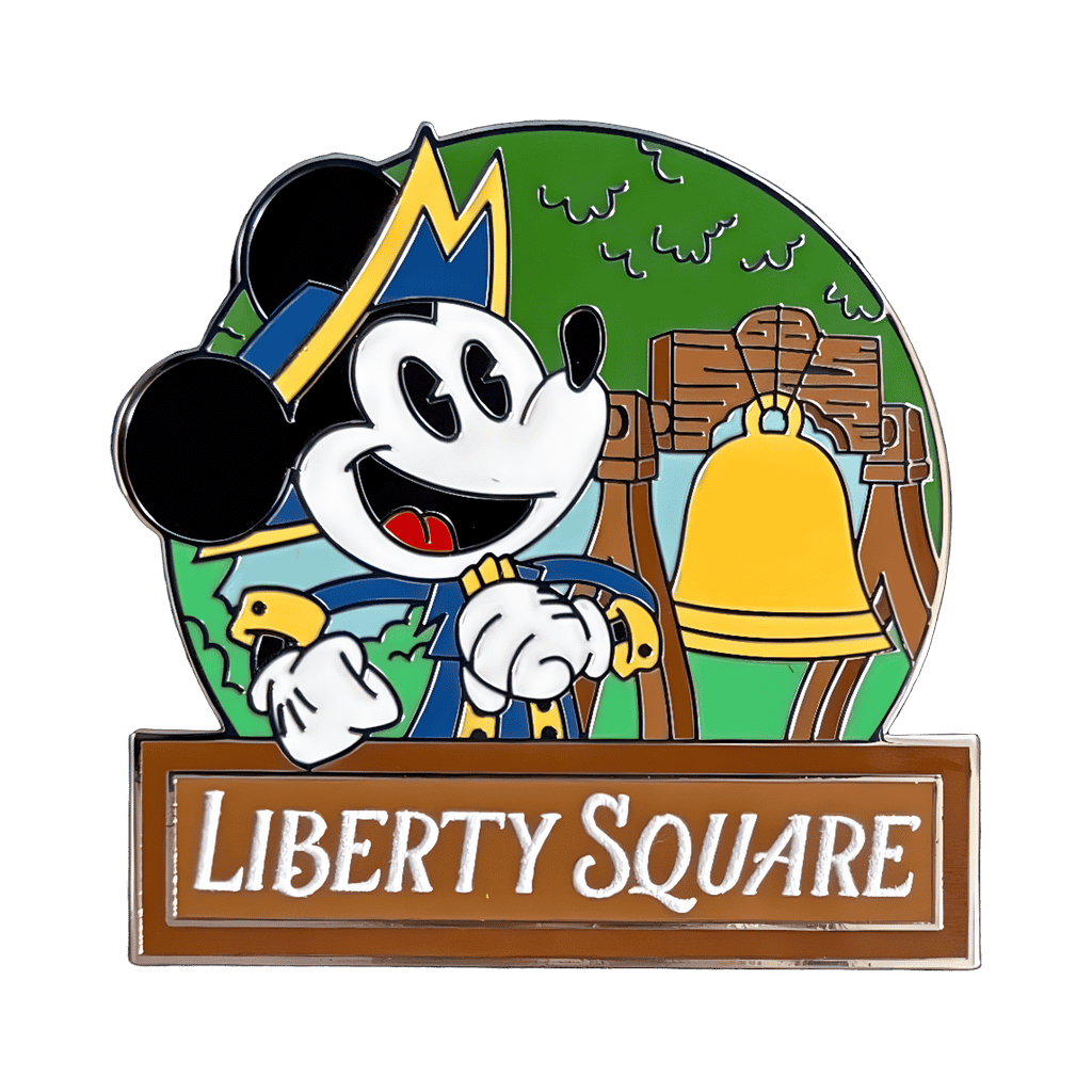 Liberty Square (Mickey Mouse) Disney pin