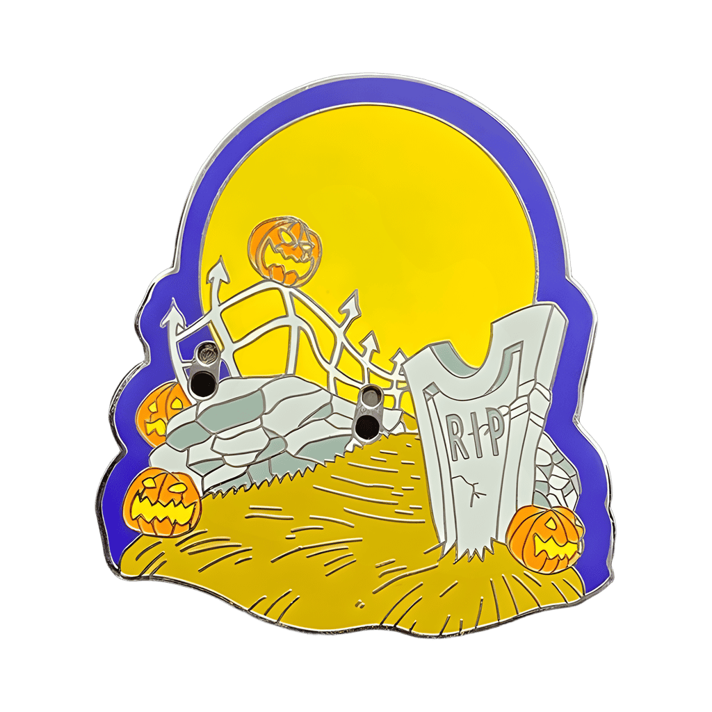 Build a pin base cemetery Disney pin