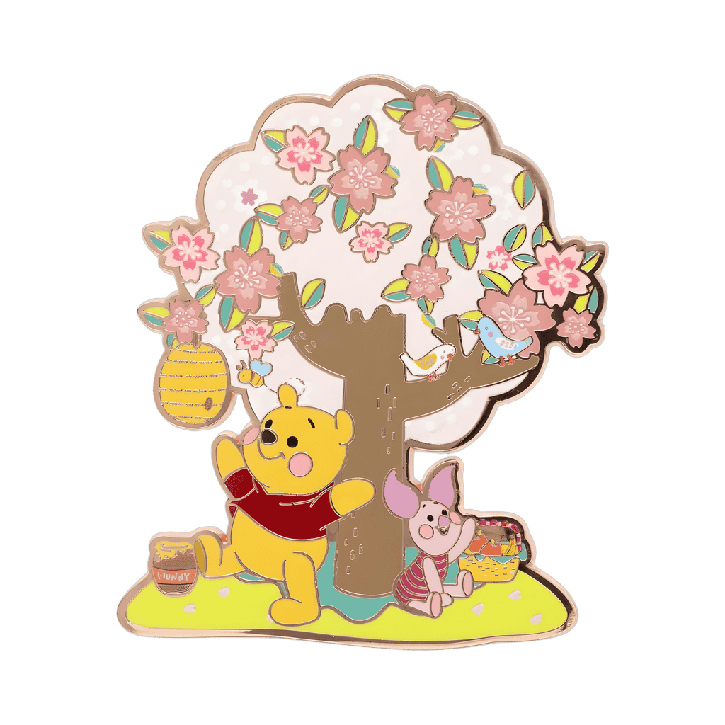 Winnie the Pooh & Piglet in Tree Disney pin