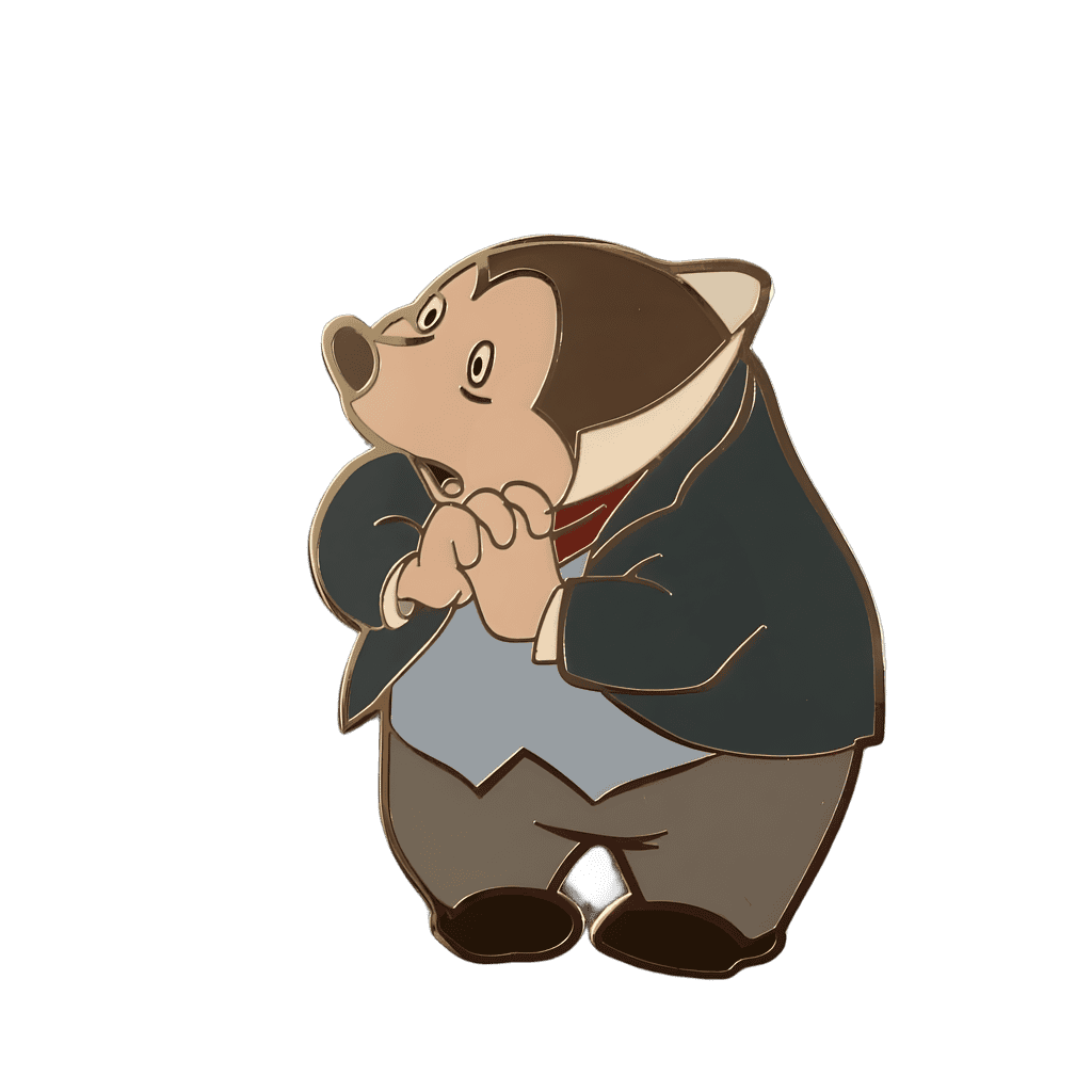 Moley with Clasped Hands Disney pin