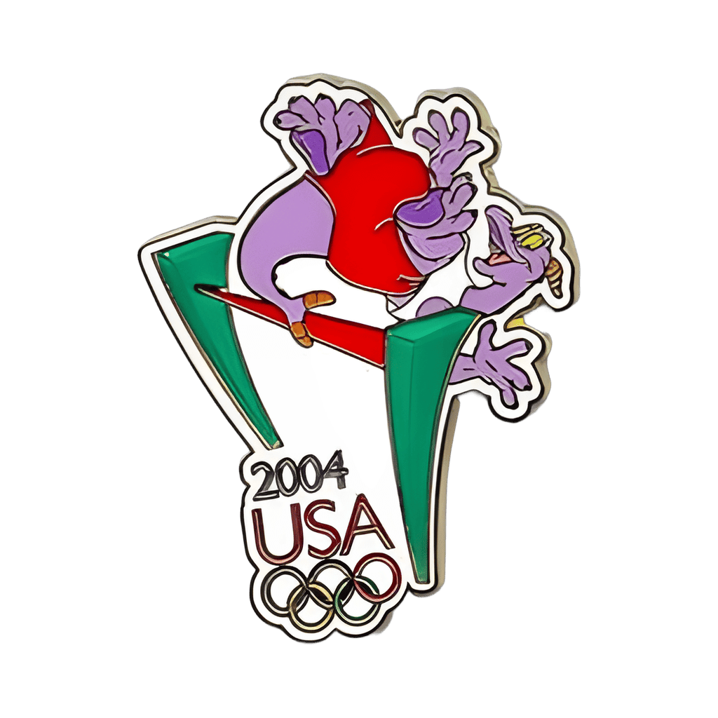 USA Olympic Figment High Jump Disney pin