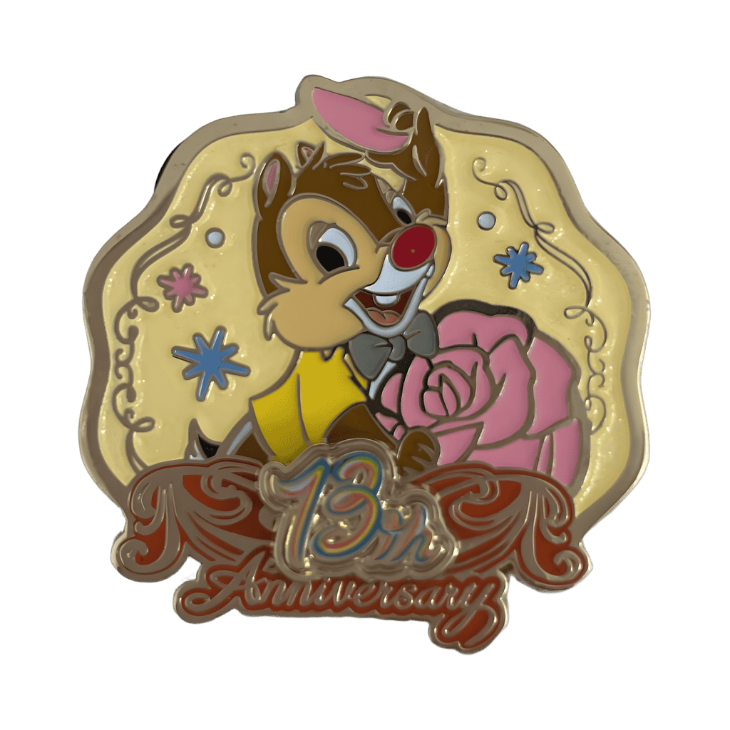 Hong Kong Disneyland 13th Anniversary - Dale Disney pin