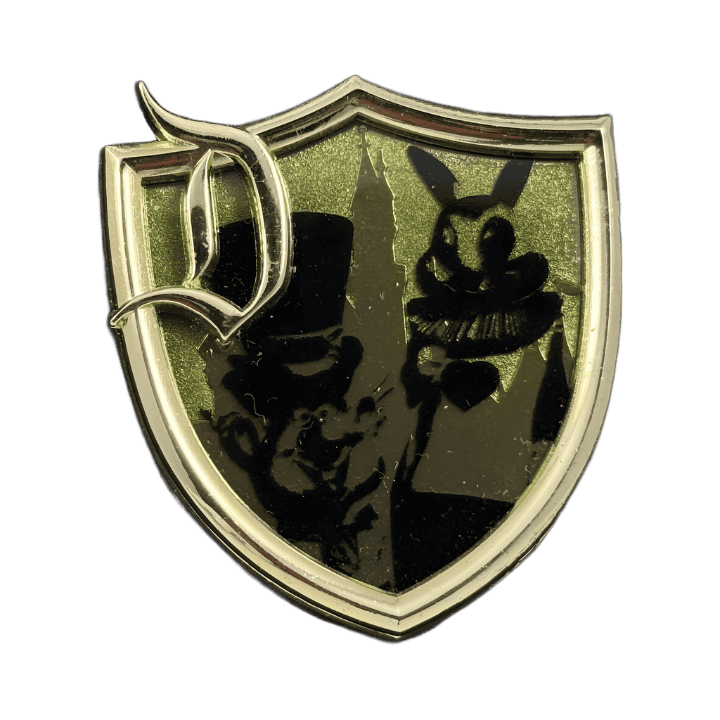 Mad Hatter & White Rabbit Disney pin