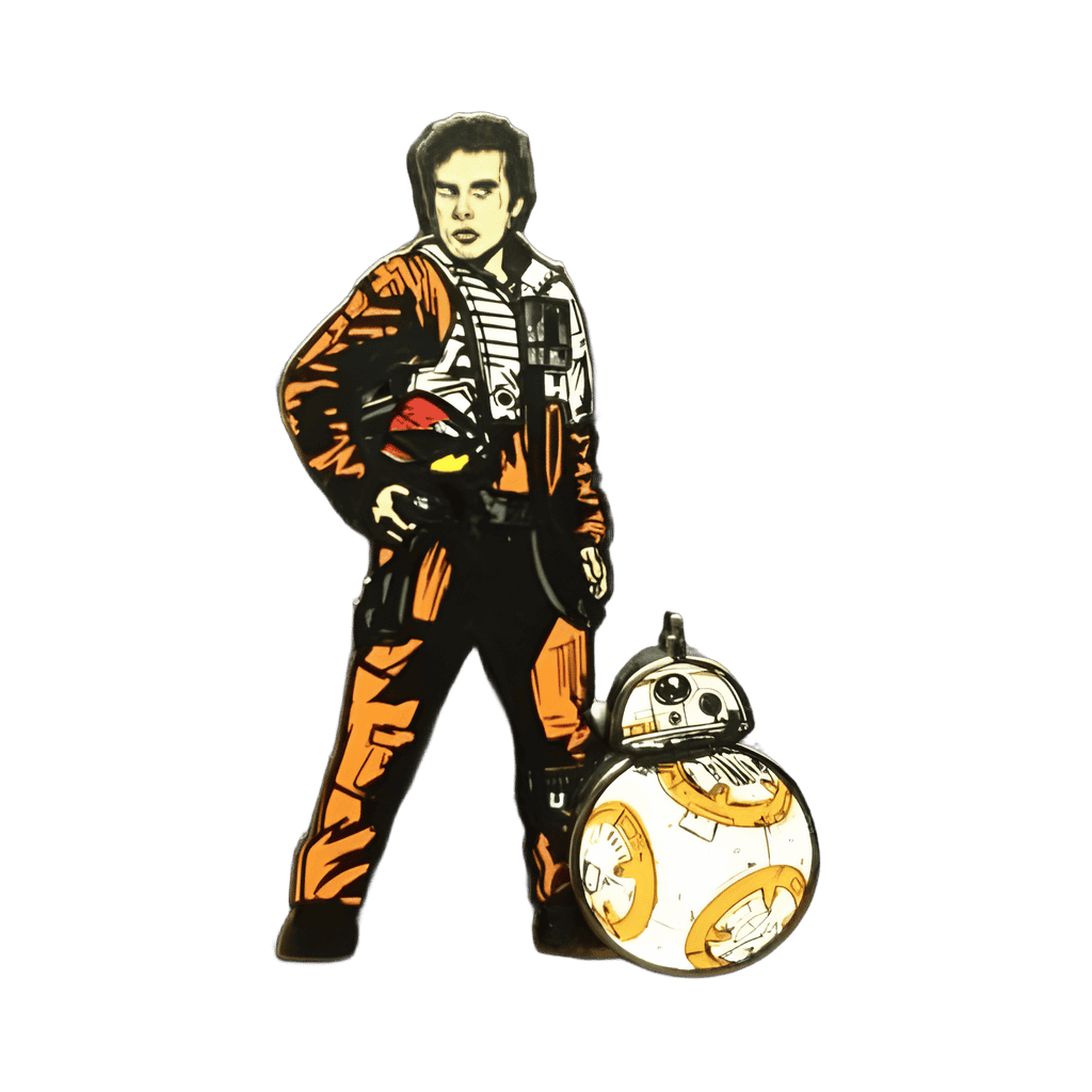 Poe Dameron & BB-8 Disney pin