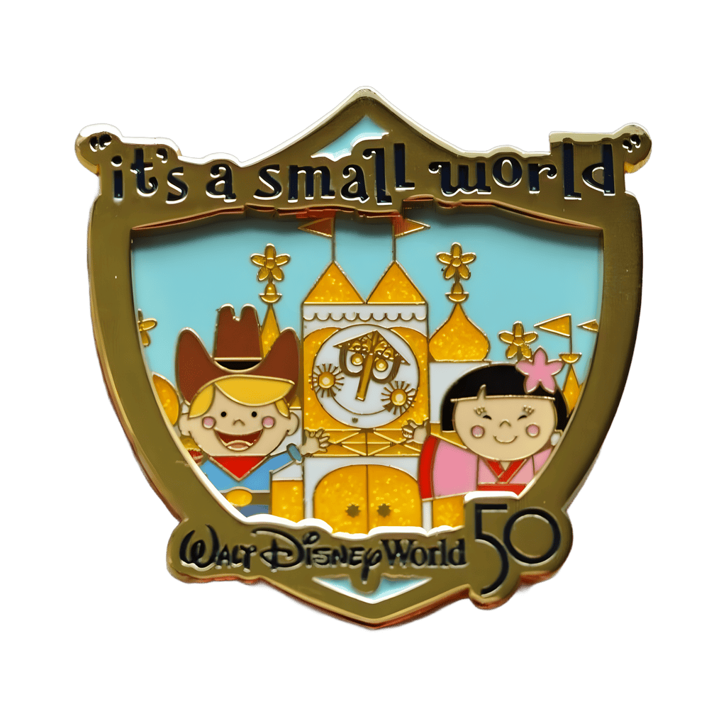 it's a small world Disney pin