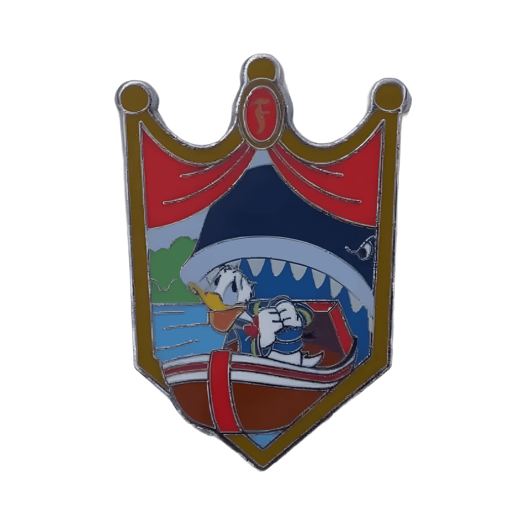 Donald on Storybookland Canal Boats Disney pin