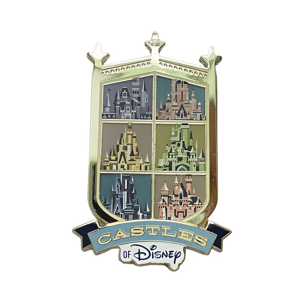 Castles of Disney - Castle Crest Disney pin