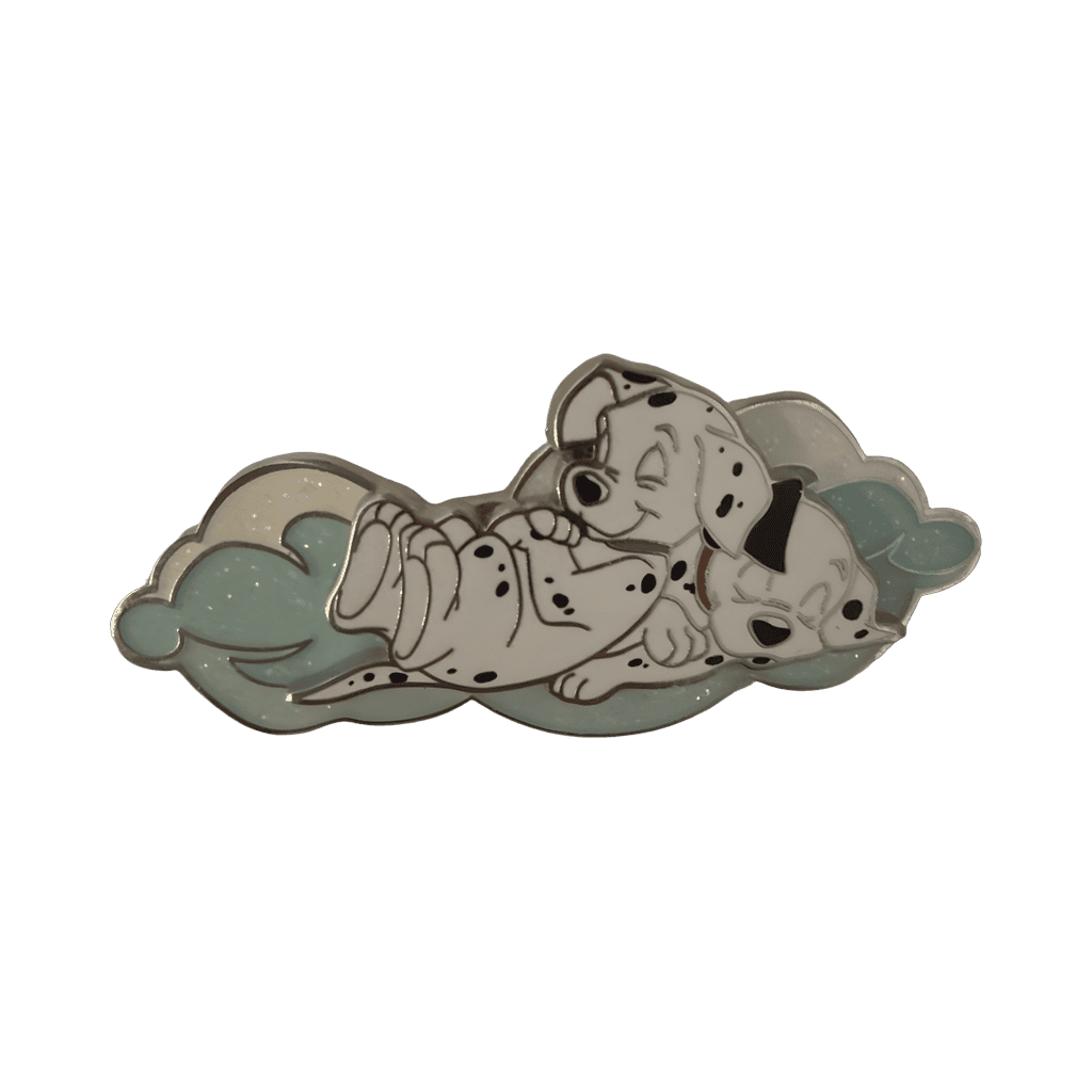 PALM 101 Dalmatian Puppies sleeping on a cloud Disney pin