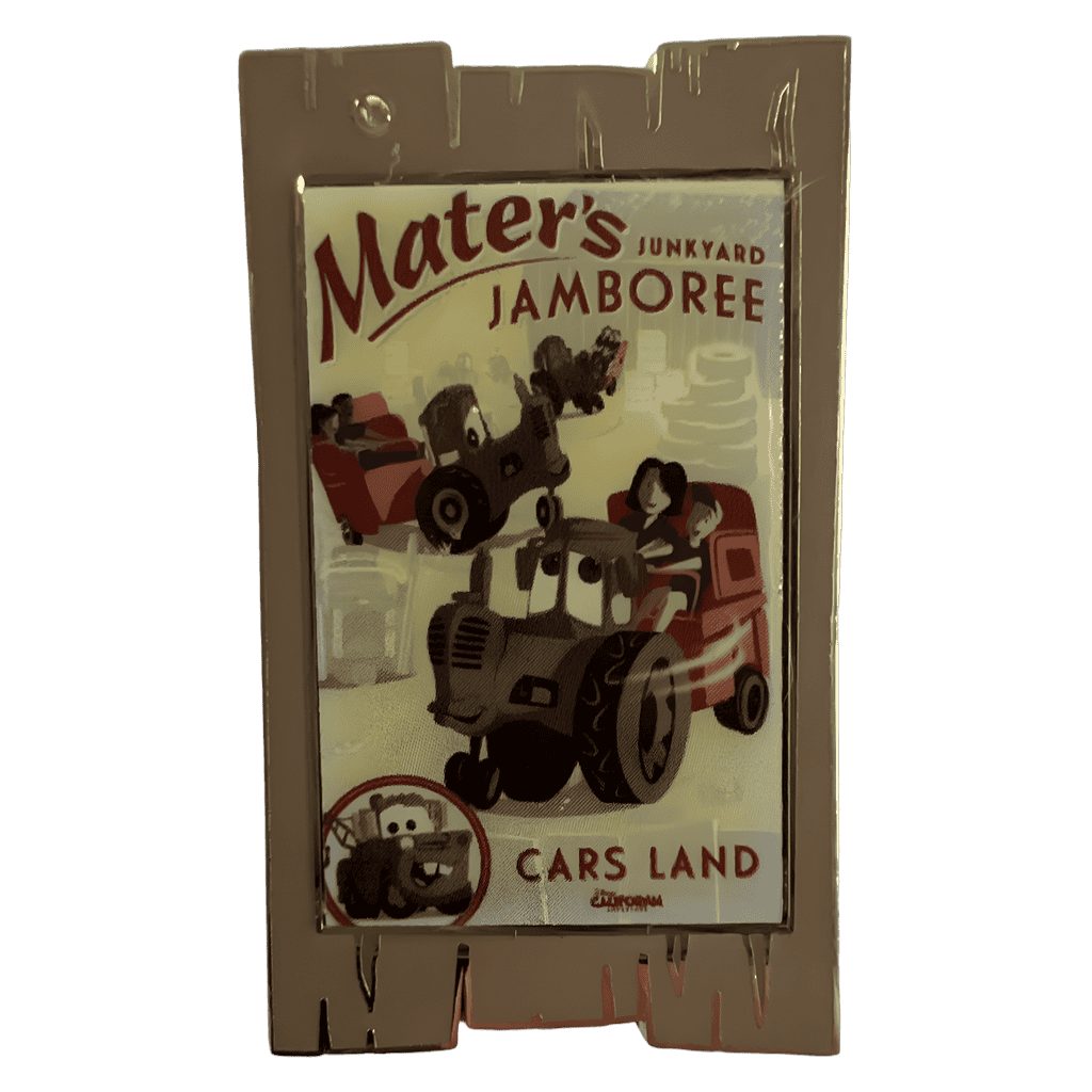Mater’s junkyard jamboree Disney pin