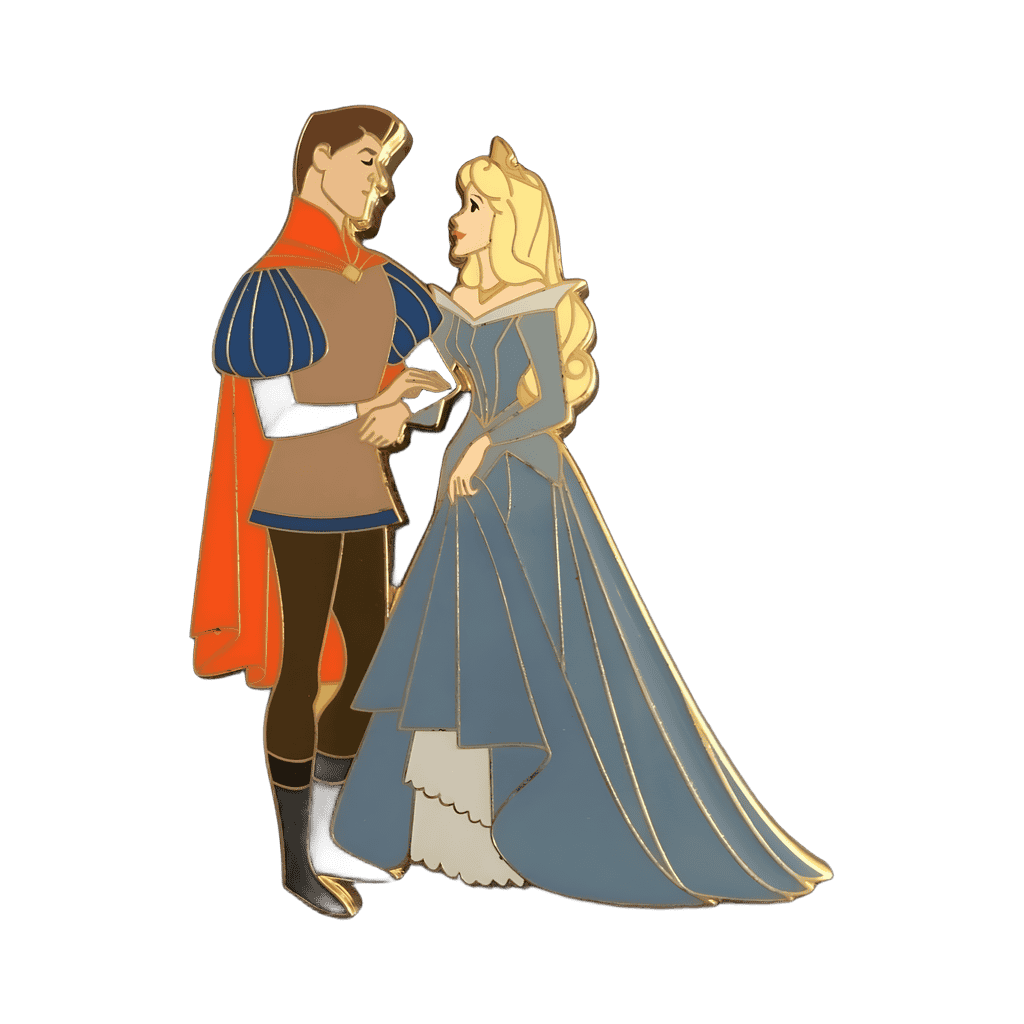 Sleeping Beauty Forest - Princess Aurora and Prince Phillip Disney pin