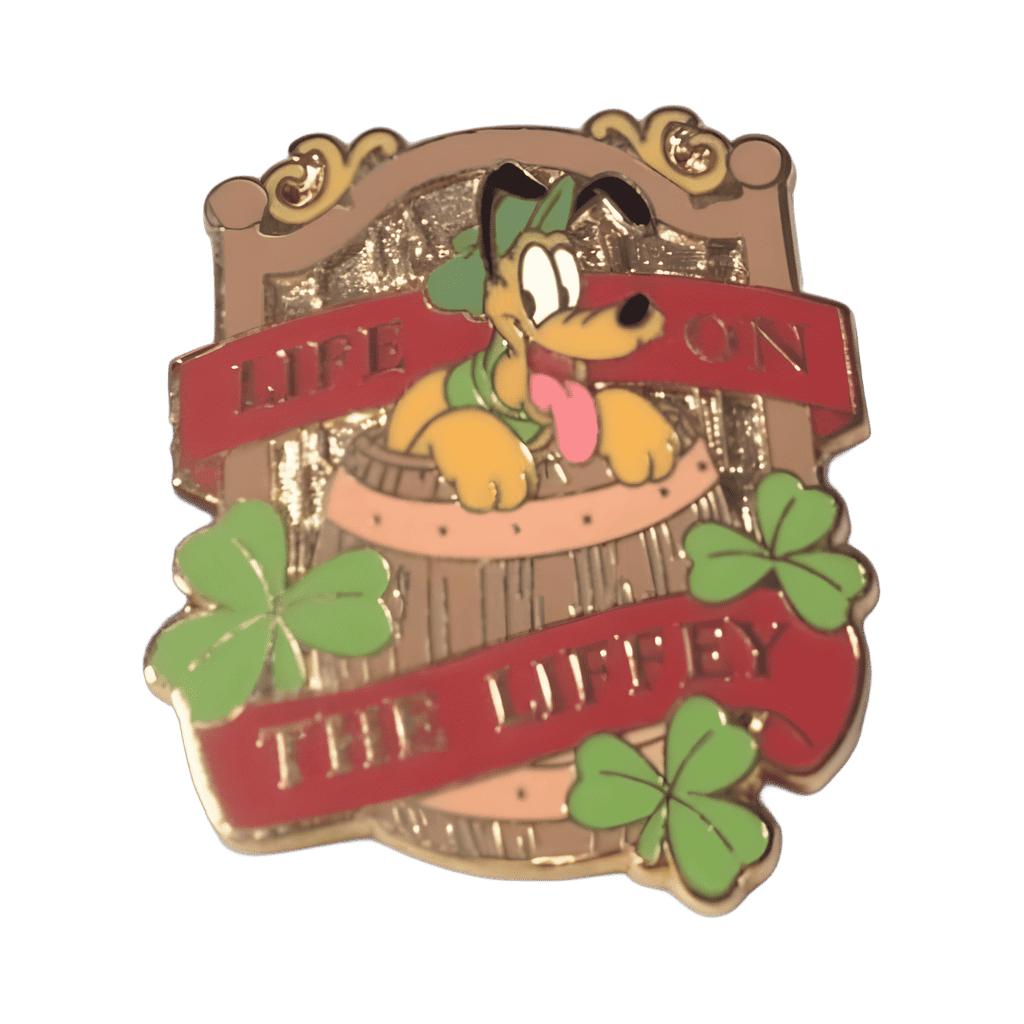 Life on the Liffey - Pluto Disney pin