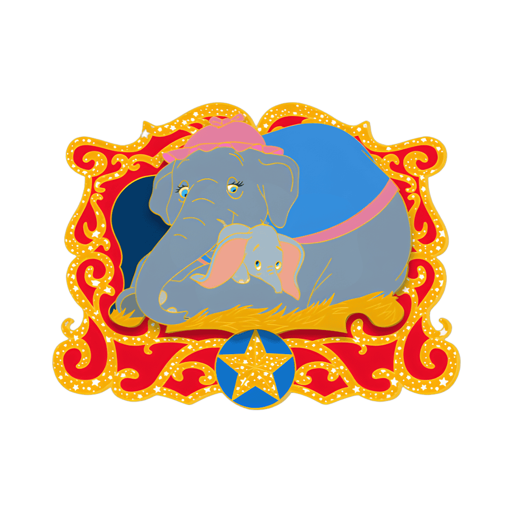 Mrs. Jumbo and Dumbo Disney pin