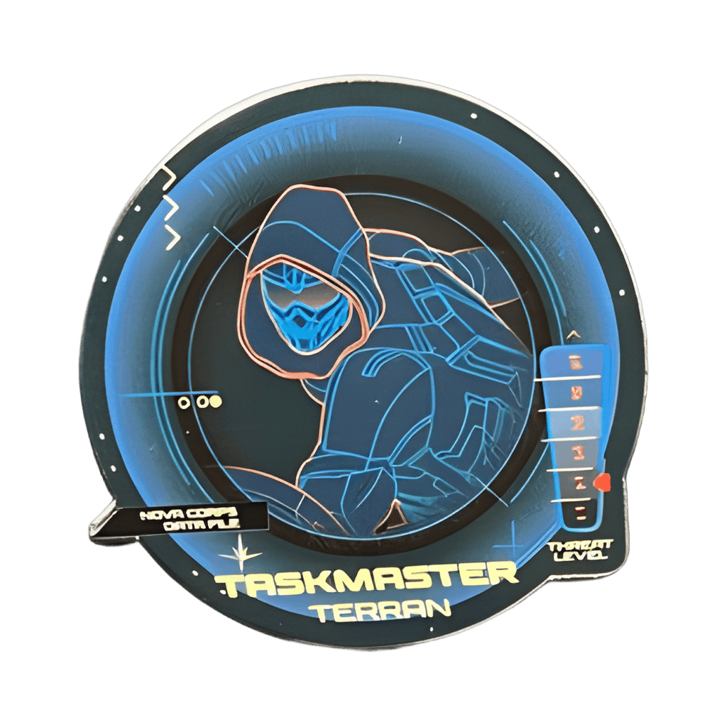 Taskmaster Disney pin