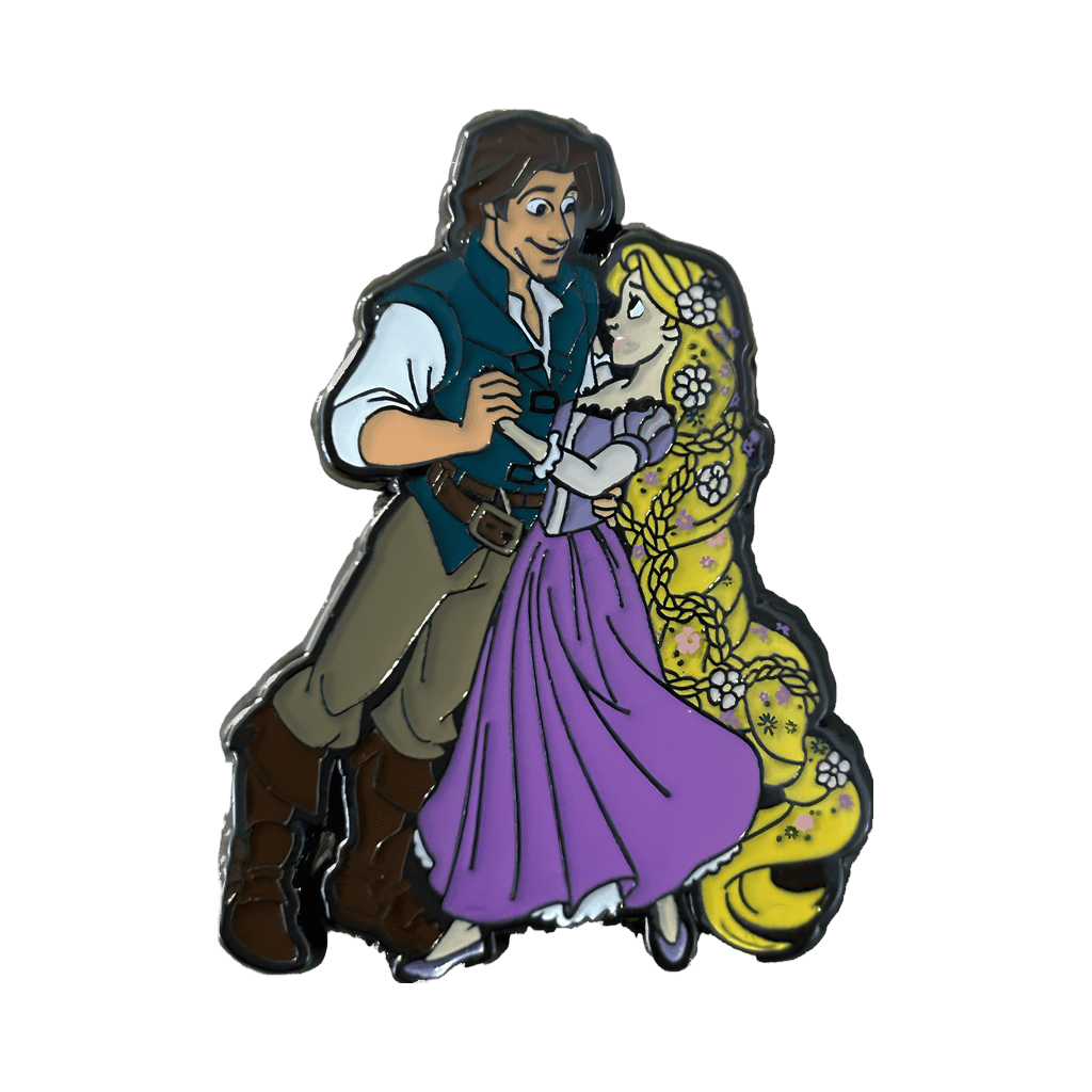 Rapunzel & Flynn Rider Disney pin
