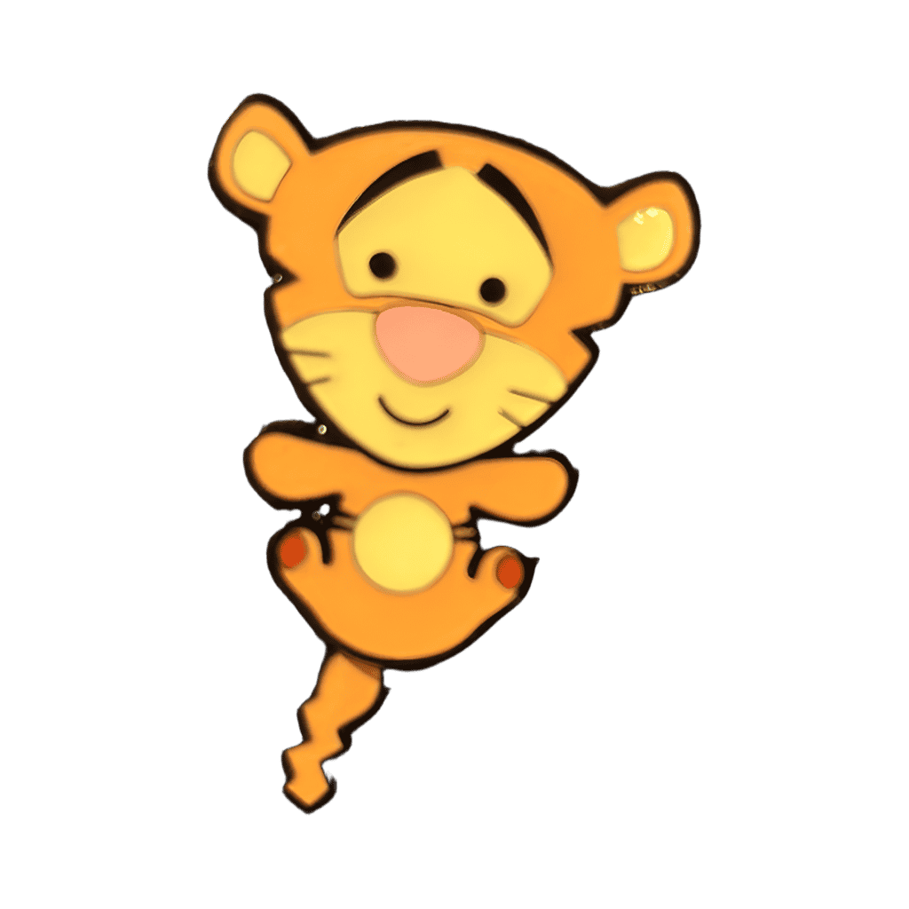 Chibi Tigger Disney pin