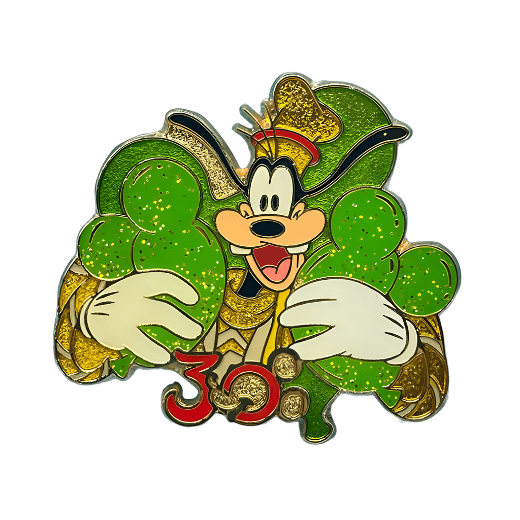 Goofy with Green Balloons Disney pin