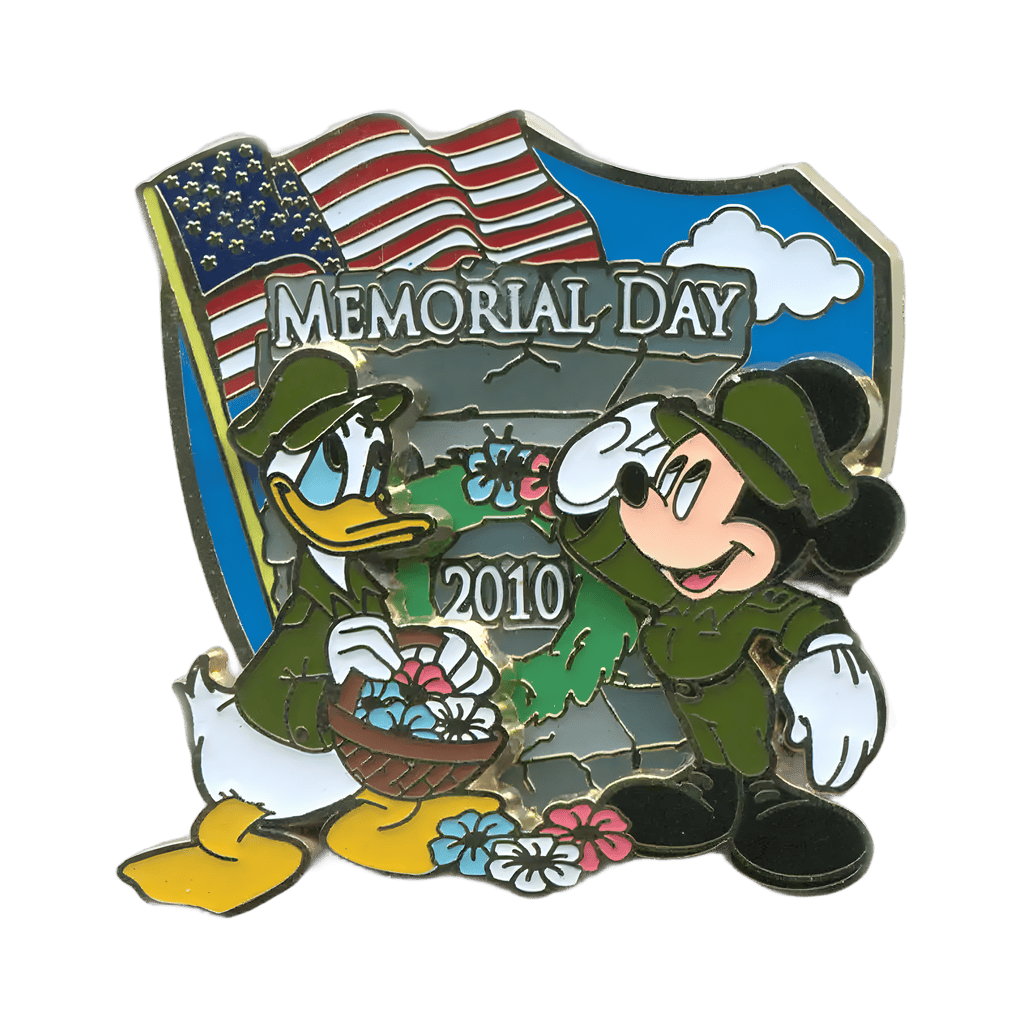 2010 - Mickey and Donald Disney pin