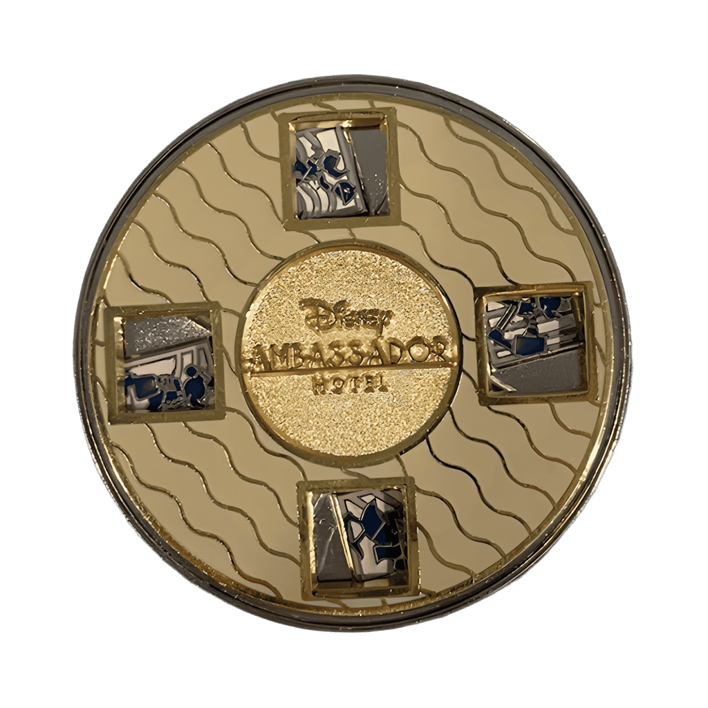 Ambassador Hotel Spinner Disney pin