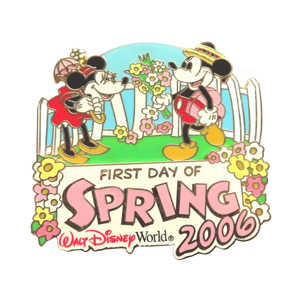 Mickey & Minnie First Day of Spring 2006 Disney pin
