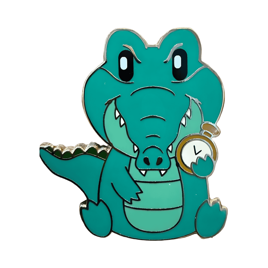 Tick-Tock the Crocodile Disney pin