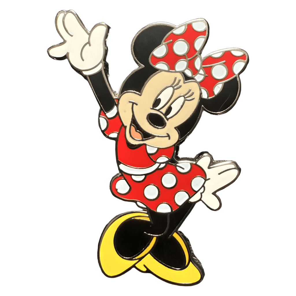 Polkadot Minnie Waving Hello Disney pin