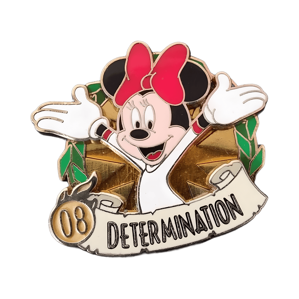 Determination - Minnie Mouse Disney pin