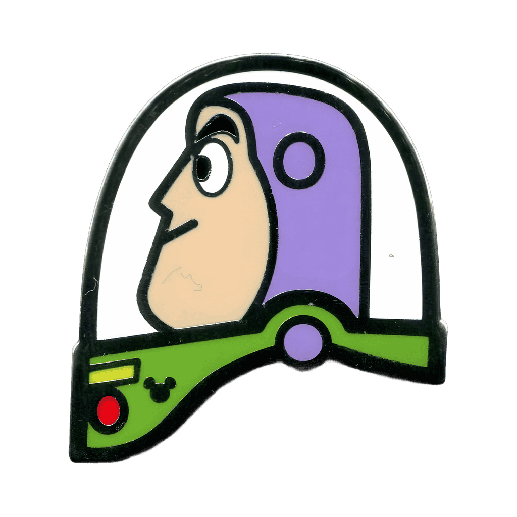 Buzz Lightyear in Profile Disney pin
