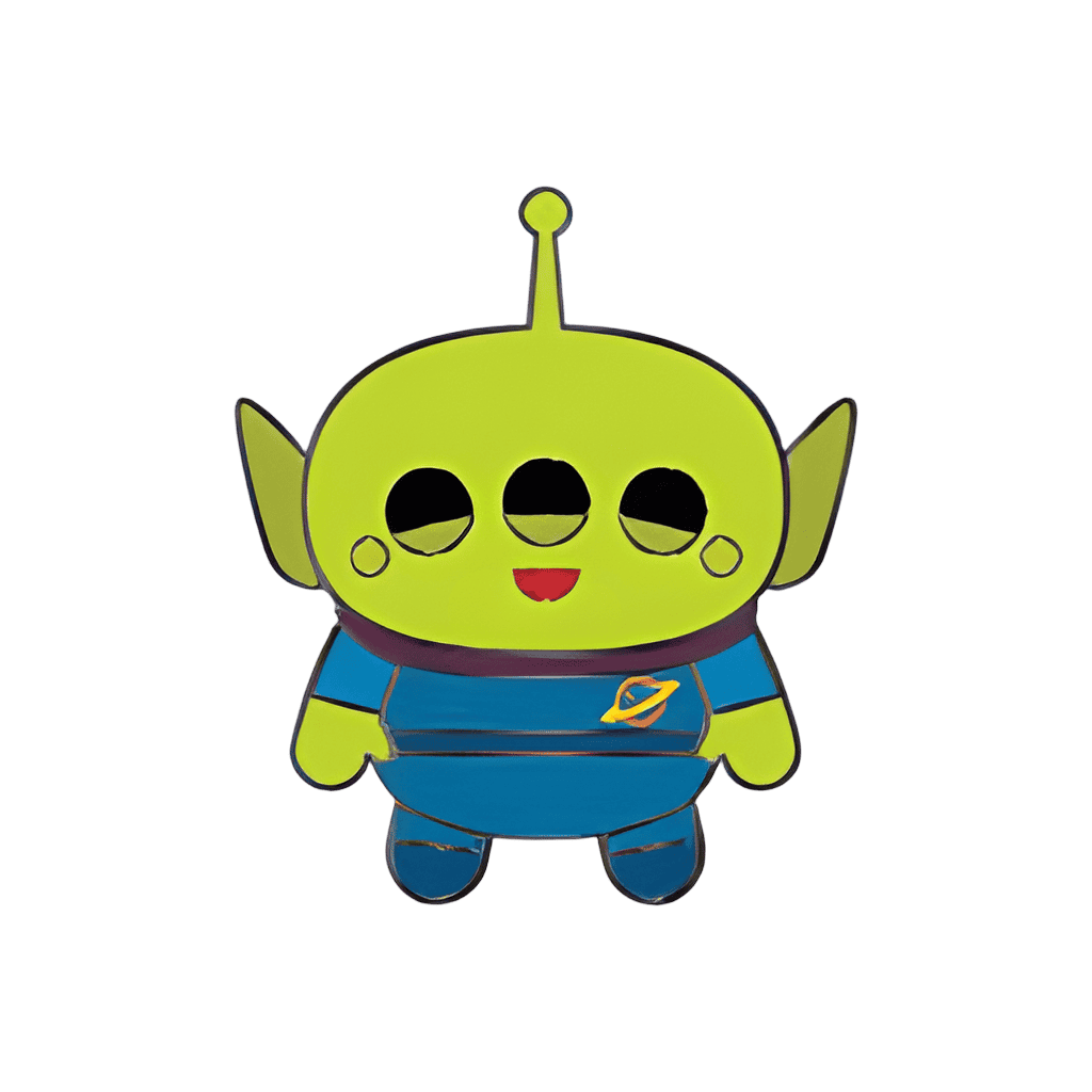 Little Green Man Alien Disney pin