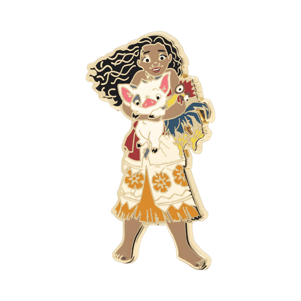 Moana with Pua and Hei Hei Disney pin