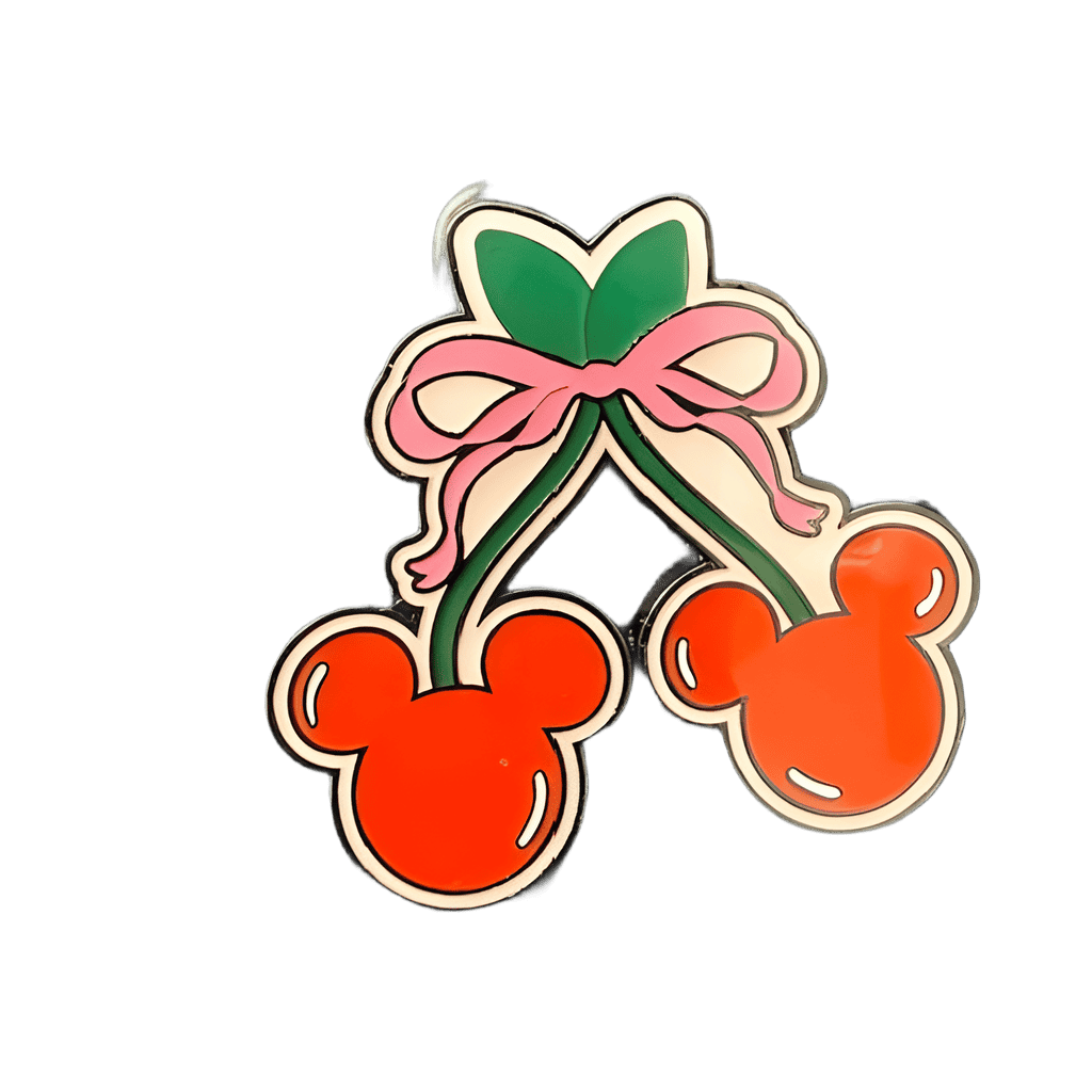 Loungefly Disney Mickey Mouse Cherries Enamel Pin Disney pin