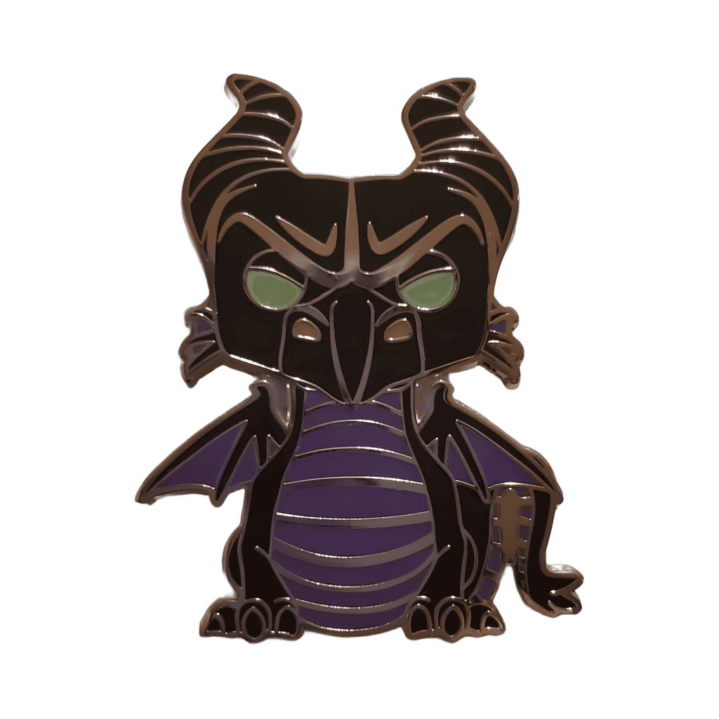 Maleficent as a Dragon Disney pin