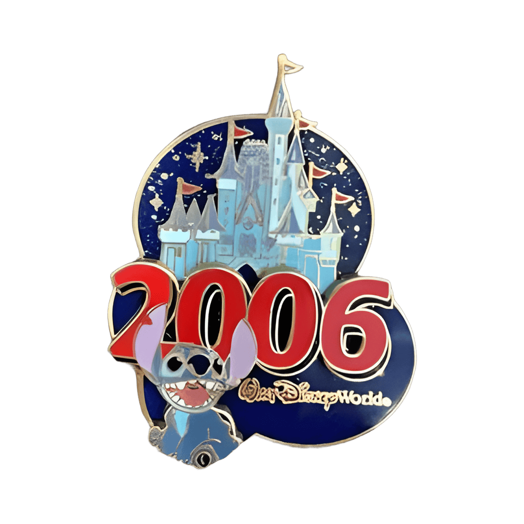 Cinderella Castle - Stitch Disney pin